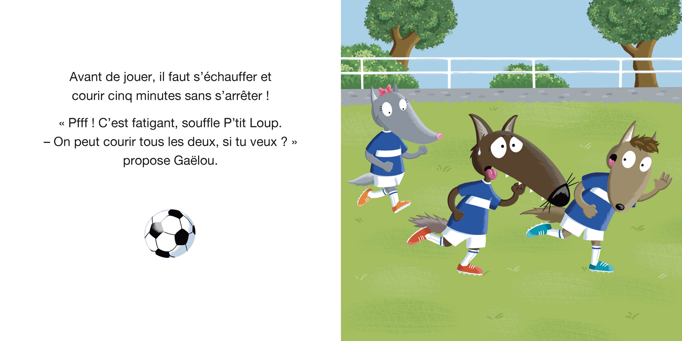 P'tit Loup Joue Au Foot
