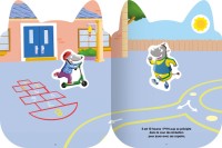 P'tit Loup - Mon Histoire En Autocollants - L'école P'tit Loup - Mon Histoire En Autocollants - L'école