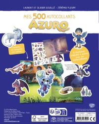500 Autocollants Azuro
