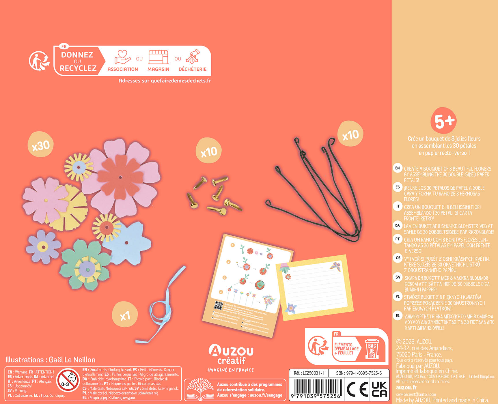 Ma Pochette D'artiste - Bouquet De Fleurs