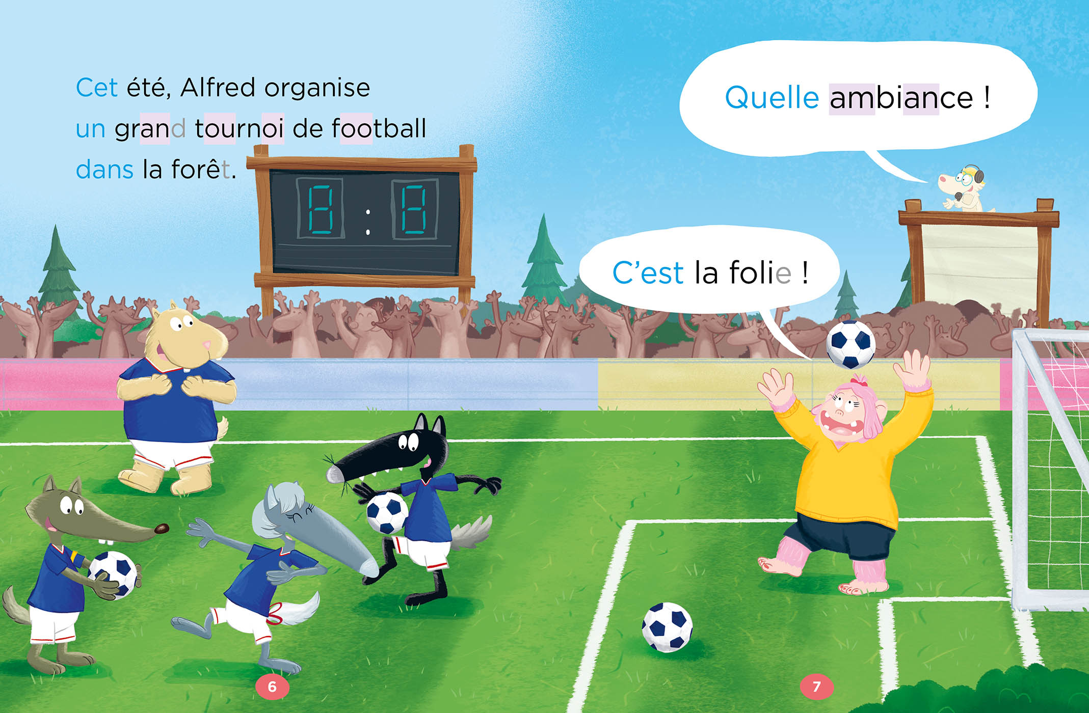 Mes Lectures Du Cp Avec Loup - Le Tournoi De Foot