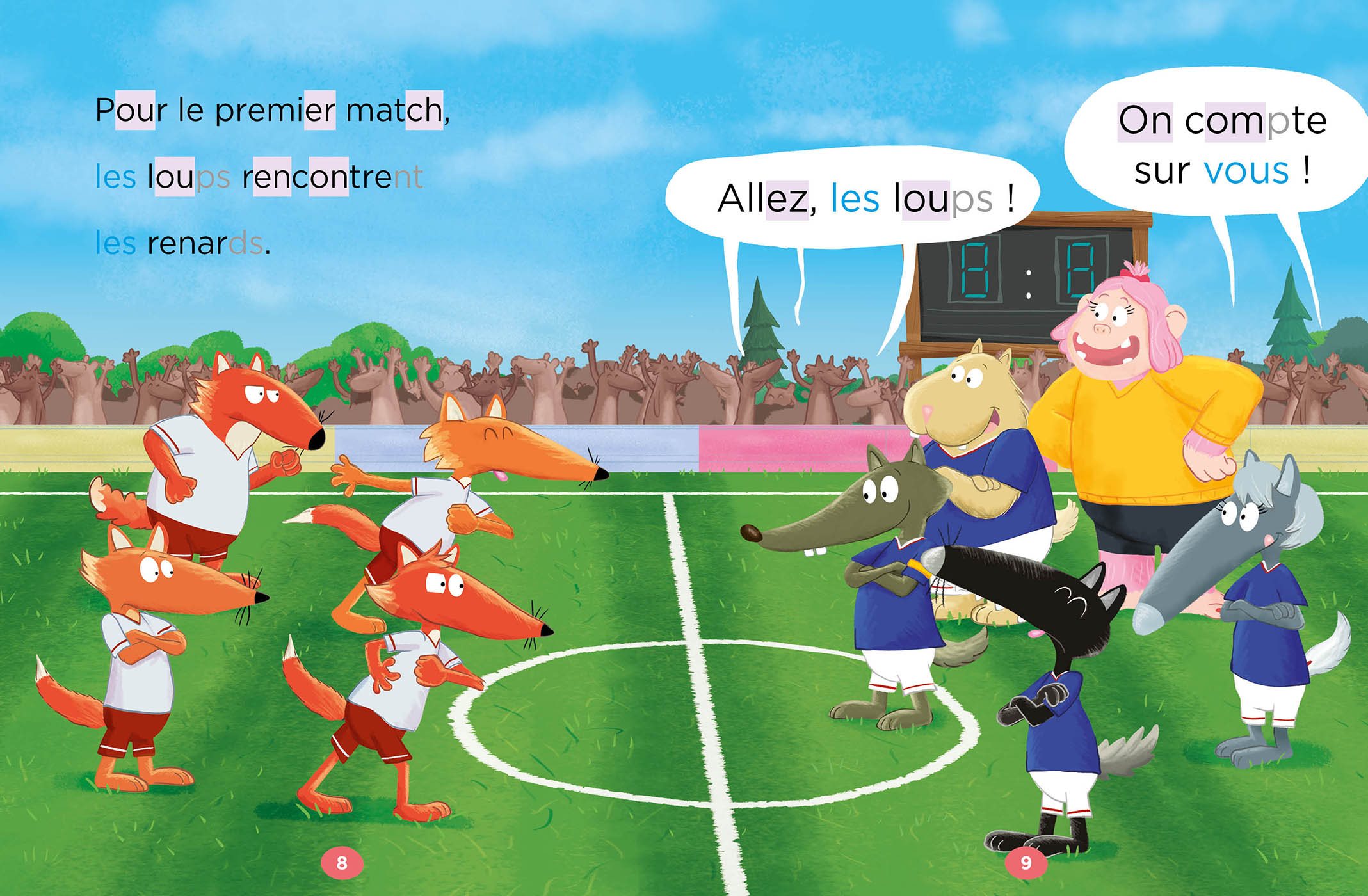 Mes Lectures Du Cp Avec Loup - Le Tournoi De Foot