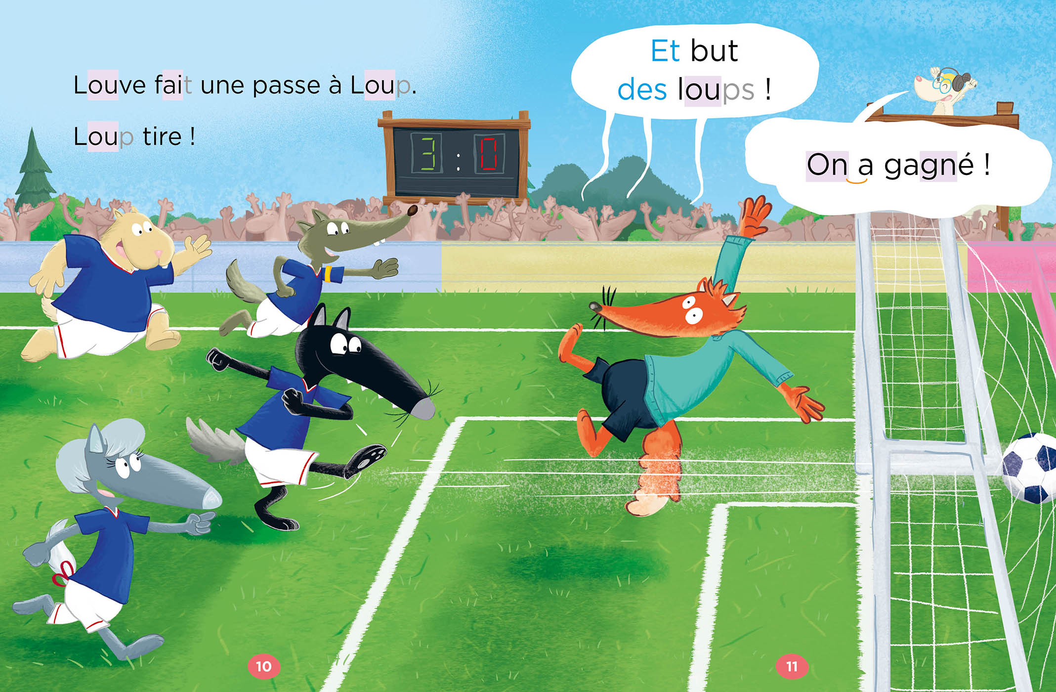 Mes Lectures Du Cp Avec Loup - Le Tournoi De Foot Mes Lectures Du Cp Avec Loup - Le Tournoi De Foot