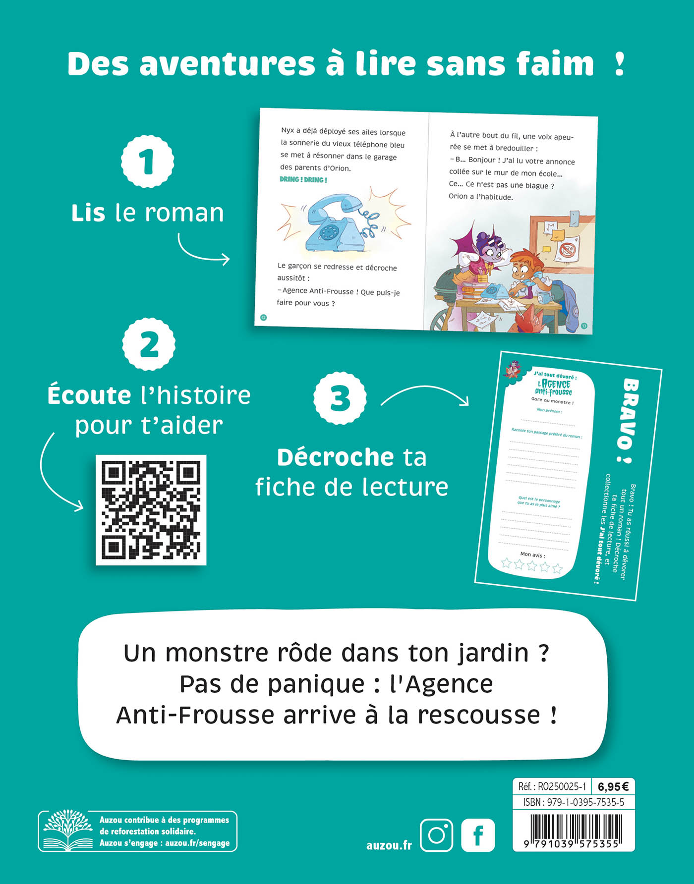 L'agence Anti-Frousse - J'ai Tout Dévoré - Gare Au Monstre !