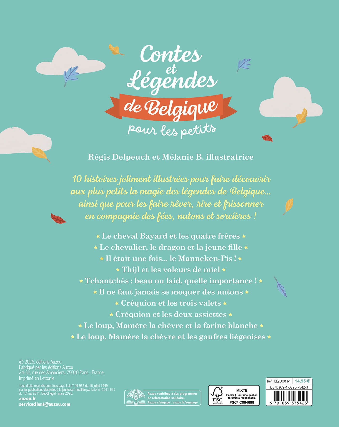 Contes Et Légendes De Belgique Pour Les Petits