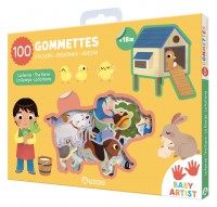 100 gommettes la ferme