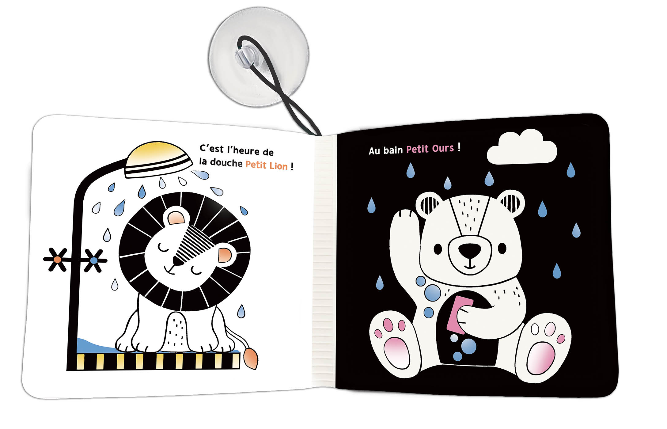 Mon Premier Livre De Bain Magique - En Noir Et Blanc ! Mon Premier Livre De Bain Magique - En Noir Et Blanc !
