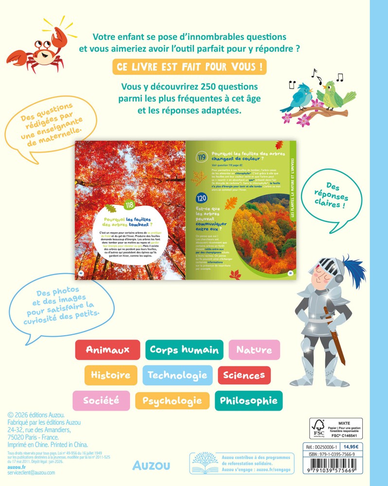 Les Petites Et Grandes Questions De Mes 3-6 Ans