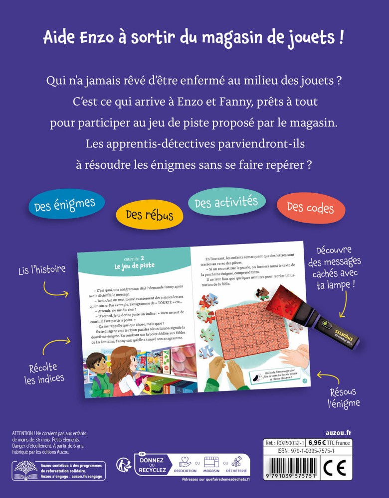 Mon Roman Enigme - Mes Premières Enquêtes - Le Magasin De Jouets