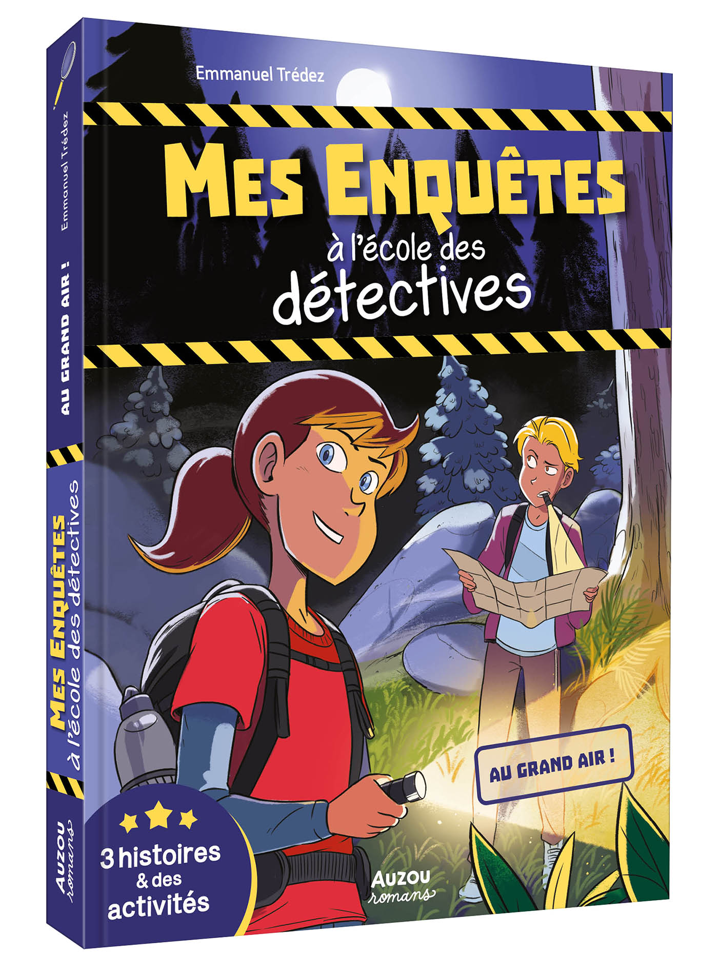 Mes Enquêtes À L'école Des Détectives - Au Grand Air ! - 3 Histoires Et Des Activités