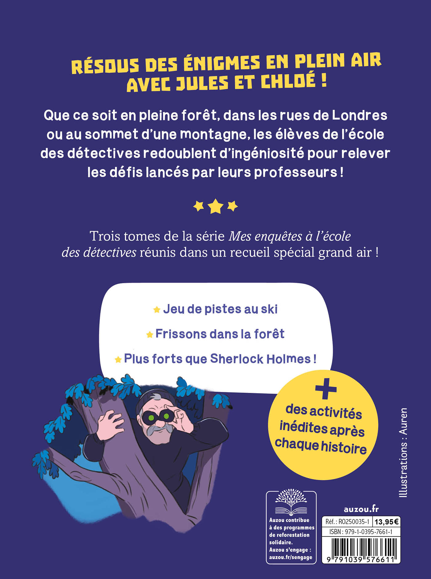Mes Enquêtes À L'école Des Détectives - Au Grand Air ! - 3 Histoires Et Des Activités Mes Enquêtes À L'école Des Détectives - Au Grand Air ! - 3 Histoires Et Des Activités