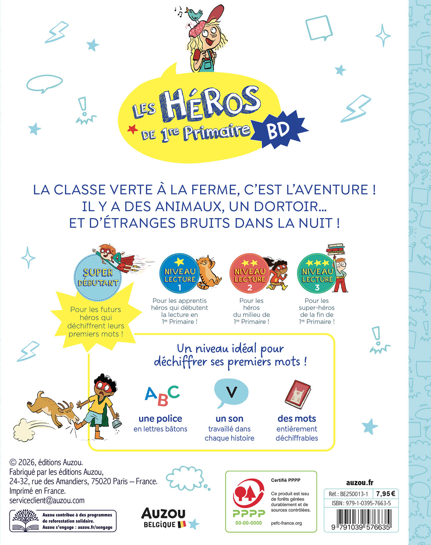 Les Héros De 1Re Primaire En Bd - Super Débutant - La Classe Verte Les Héros De 1Re Primaire En Bd - Super Débutant - La Classe Verte
