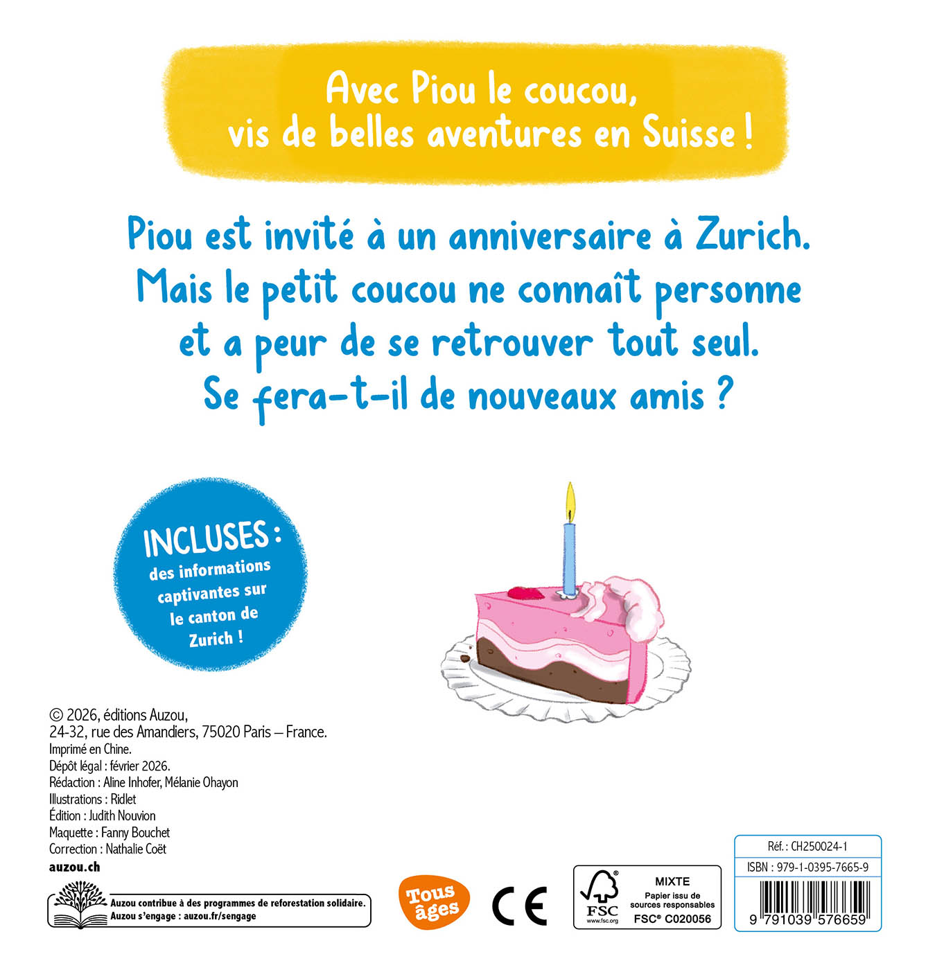 Piou Le Coucou À Zurich