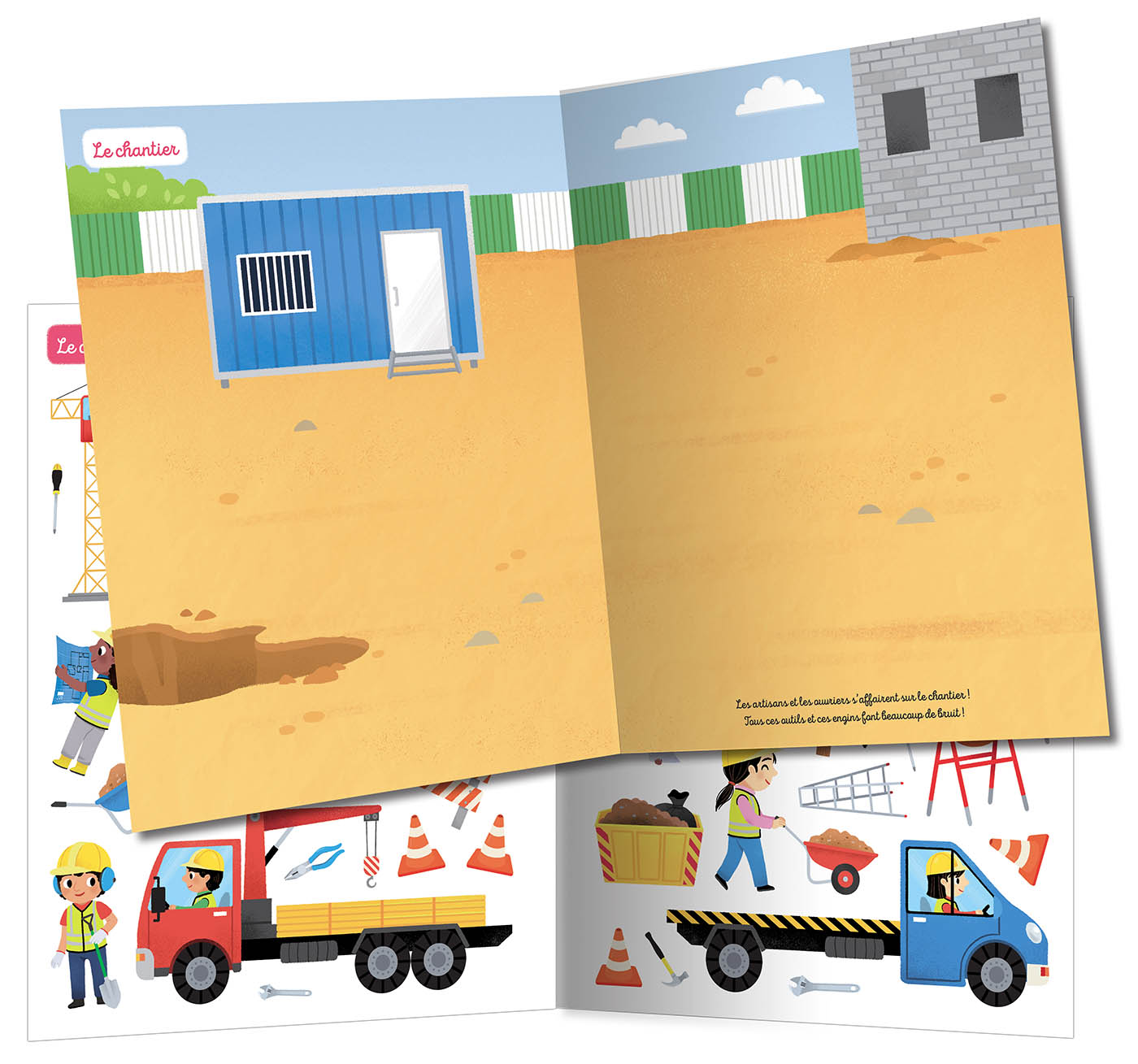 Mes Tout Premiers Autocollants - Mes 250 Autocollants Chantier