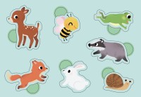 100 Gommettes - Les Bébés Animaux 100 Gommettes - Les Bébés Animaux