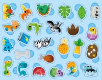 Boîte Métal - 300 Gommettes Dinosaures Boîte Métal - 300 Gommettes Dinosaures