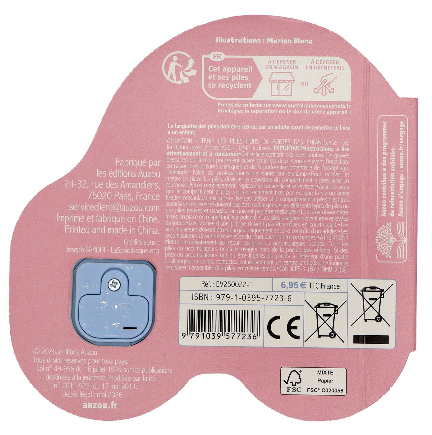 Petits Véhicules Sonores - Louise La Voiture