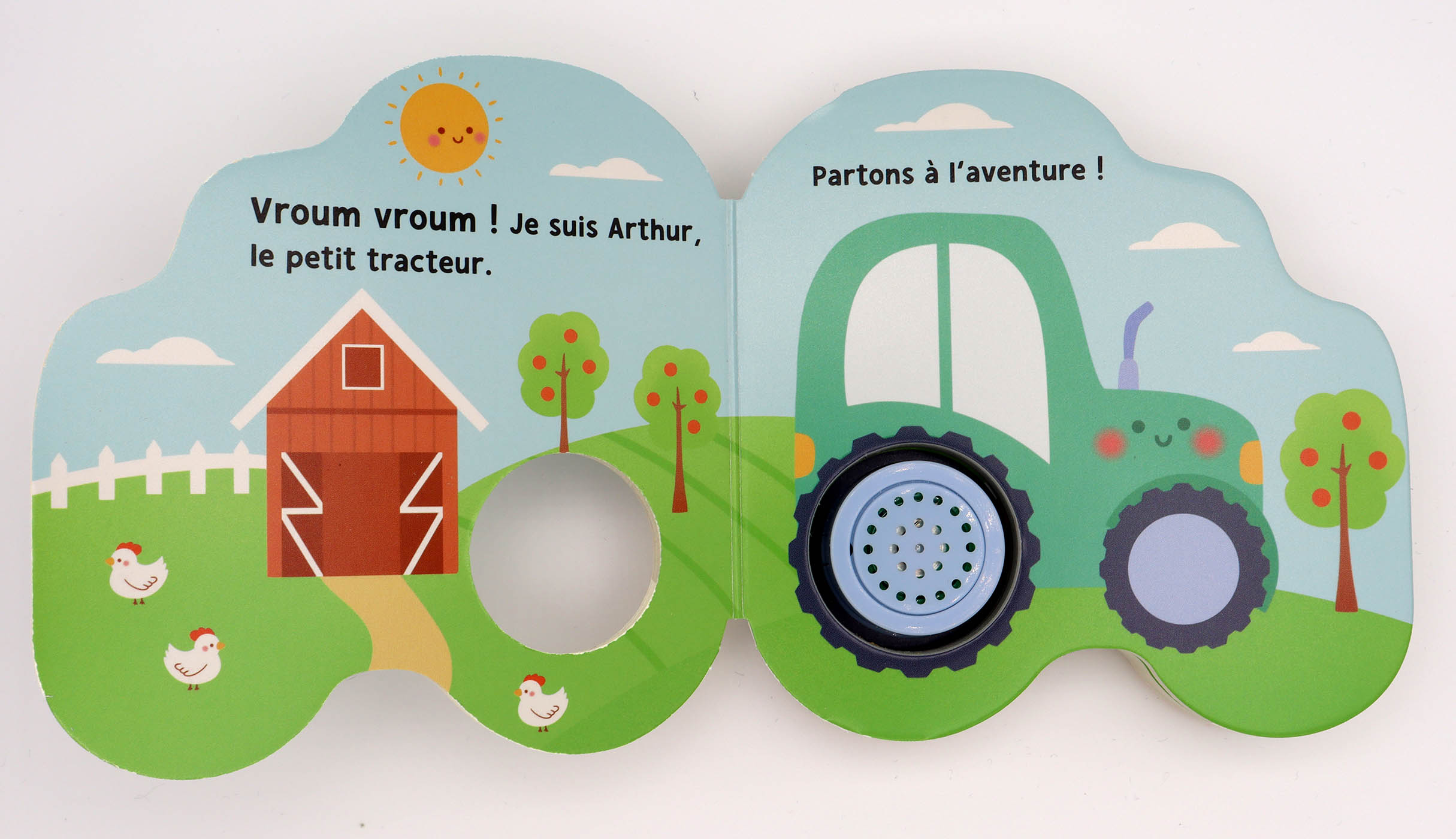 Petits Véhicules Sonores - Arthur Le Tracteur Petits Véhicules Sonores - Arthur Le Tracteur