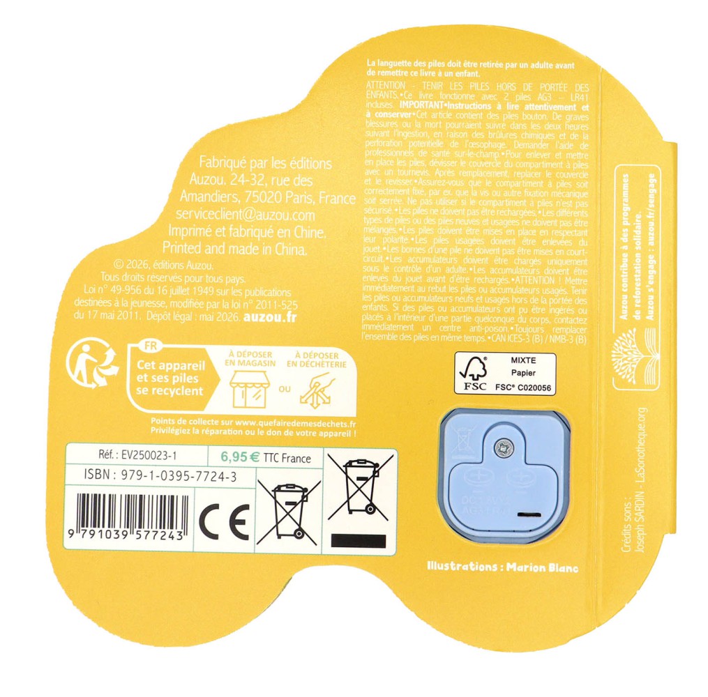 Petits Véhicules Sonores - Arthur Le Tracteur