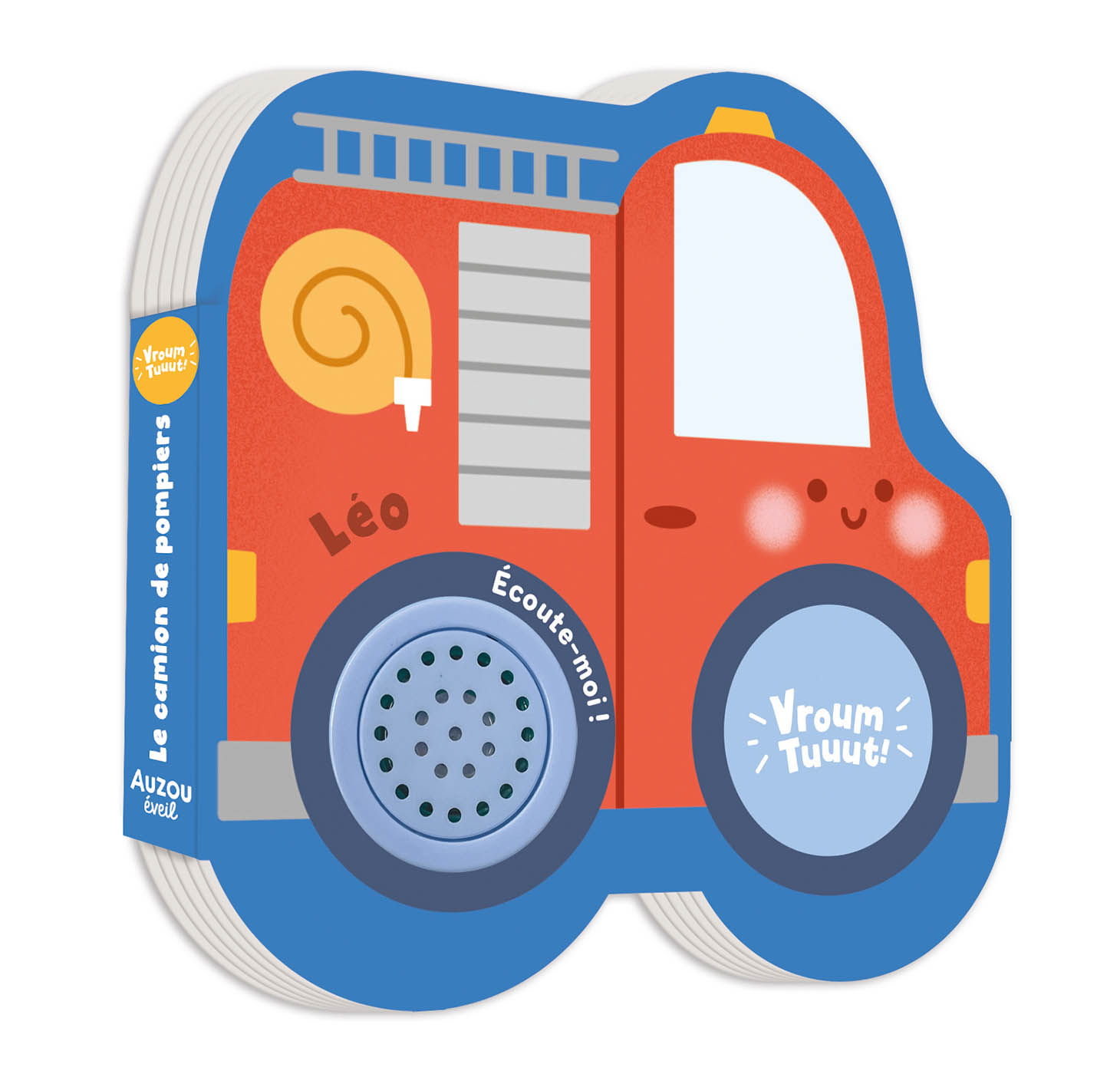 Petits Véhicules Sonores - Léo Le Camion De Pompiers Petits Véhicules Sonores - Léo Le Camion De Pompiers