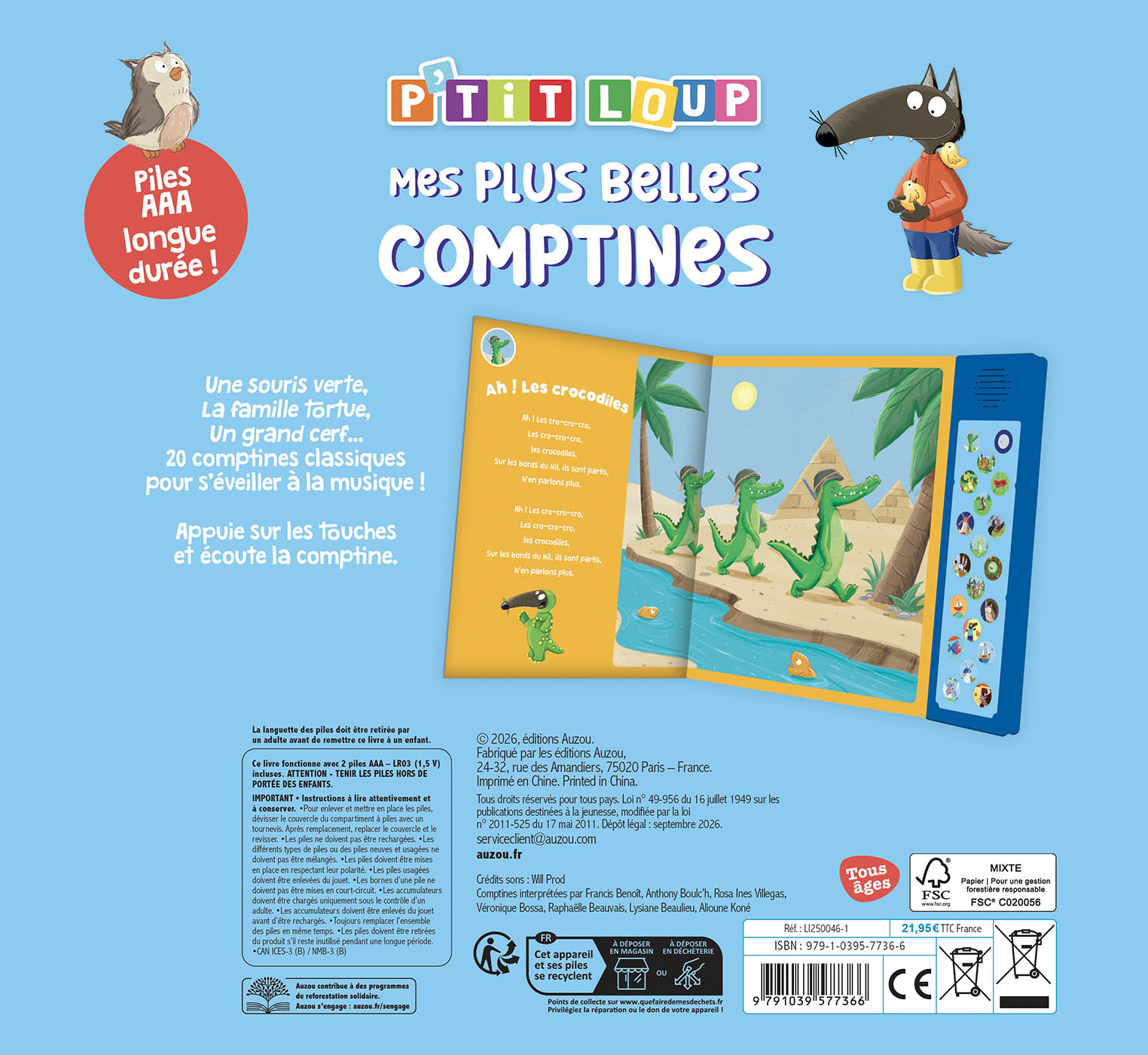 P'tit Loup - Mes Plus Belles Comptines P'tit Loup - Mes Plus Belles Comptines