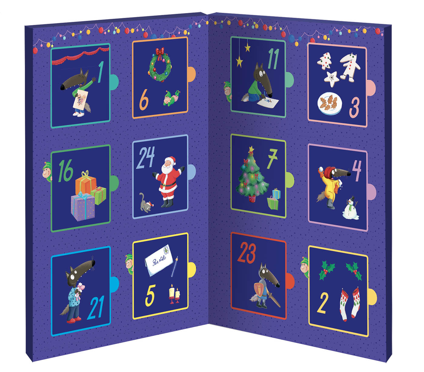 P'tit Loup - Mon Calendrier De L'avent P'tit Loup - Mon Calendrier De L'avent