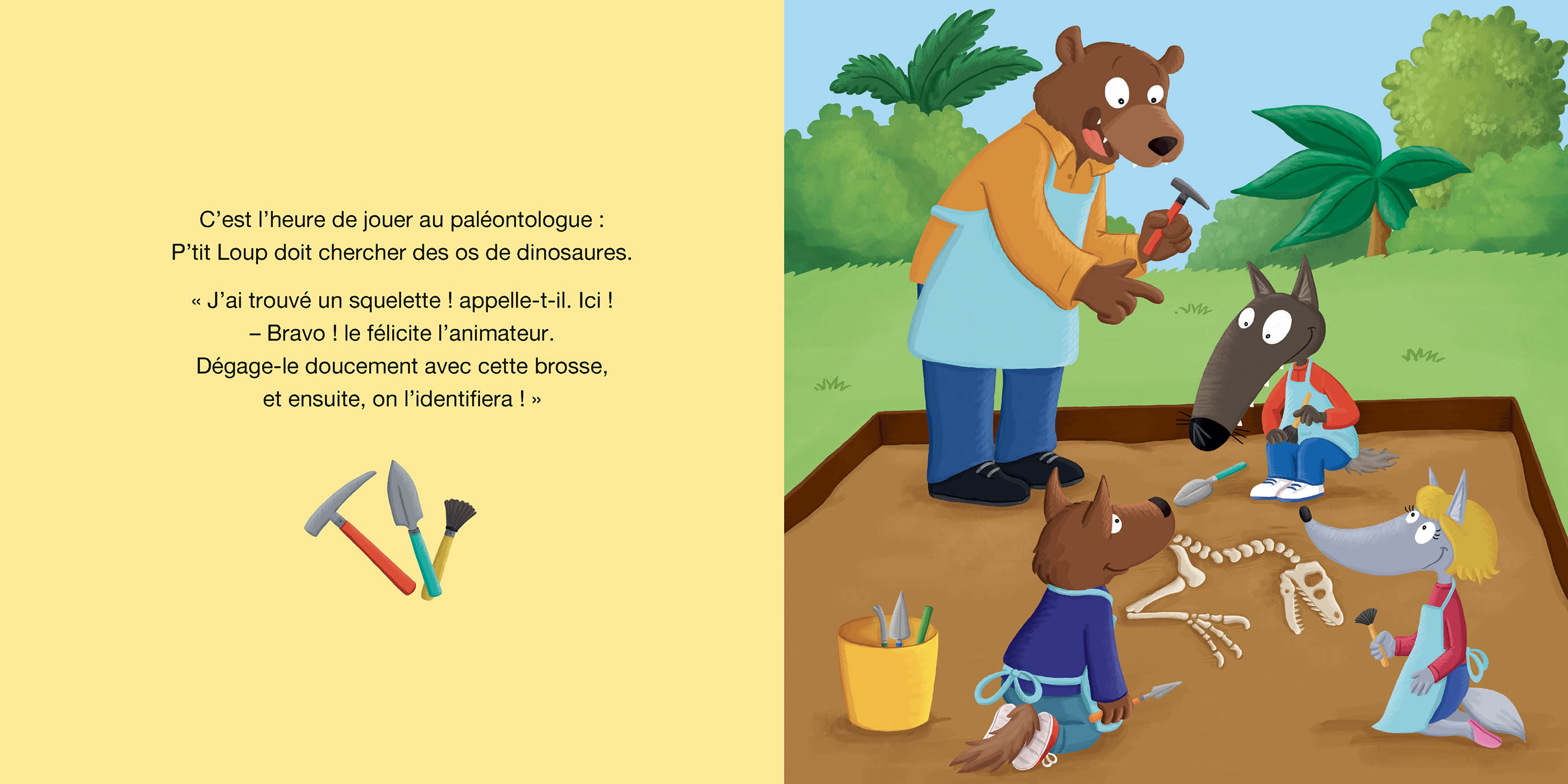 P'tit Loup Adore Les Dinosaures
