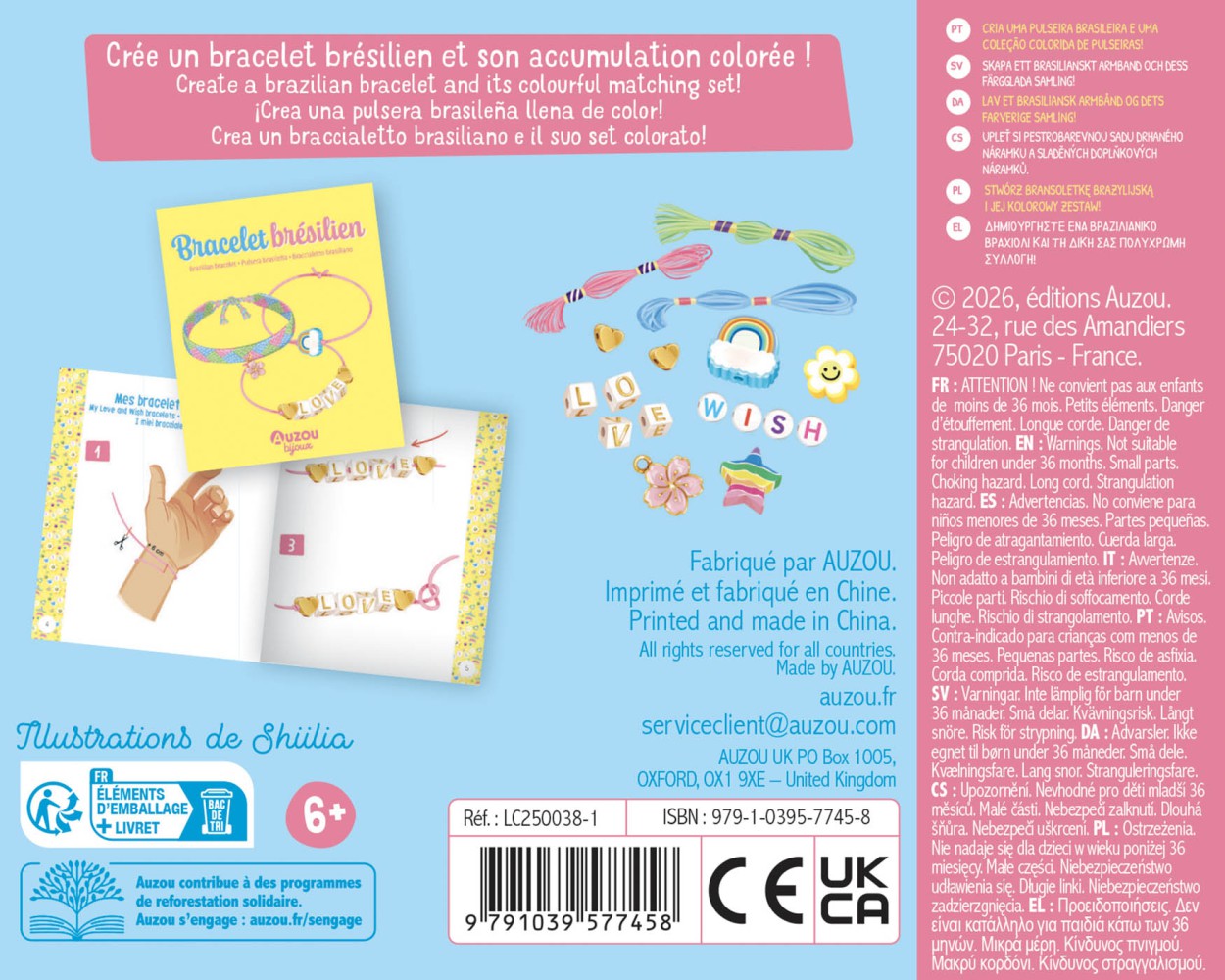 Mon Superbe Bijou - Bracelet Brésilien