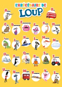 Mes Lettres Magnétiques En Bois Loup