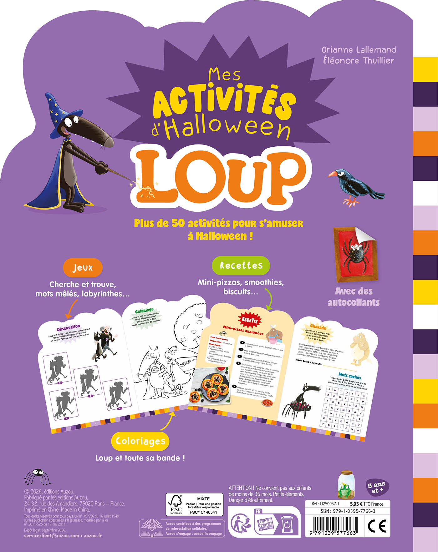 Loup - Mes Activités D'halloween Loup - Mes Activités D'halloween