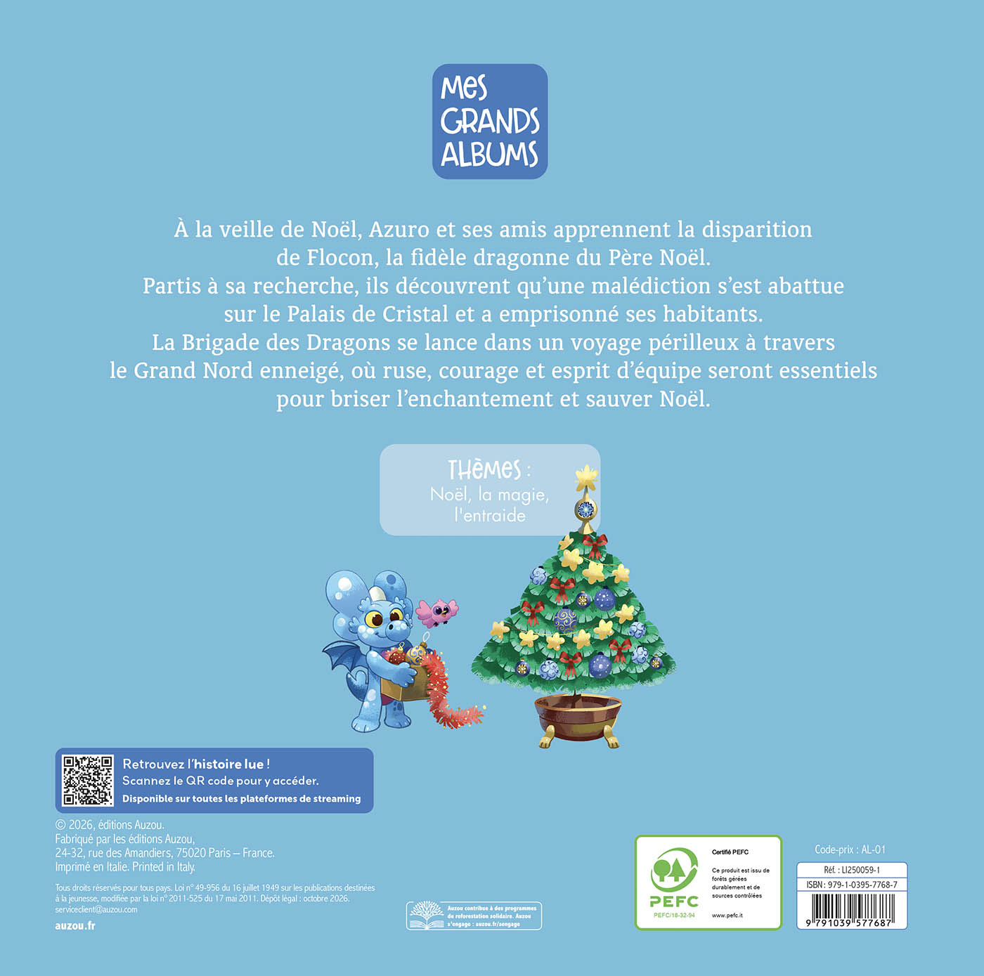 Azuro Et Le Dragon De Noël