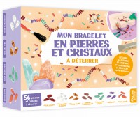 Mon bracelet en pierres et cristaux à déterrer