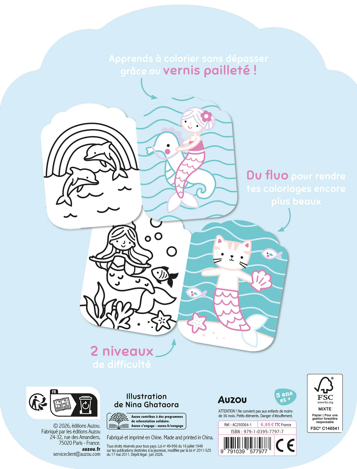 Je Colorie Sans Dépasser - Jolies Sirènes