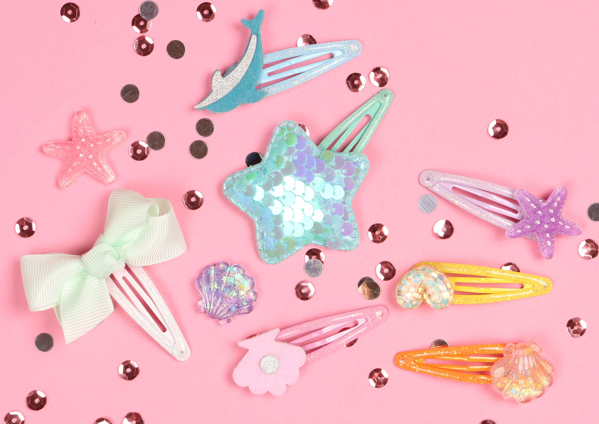 Mon Coffret D'artiste - Mes Barrettes Pailletées