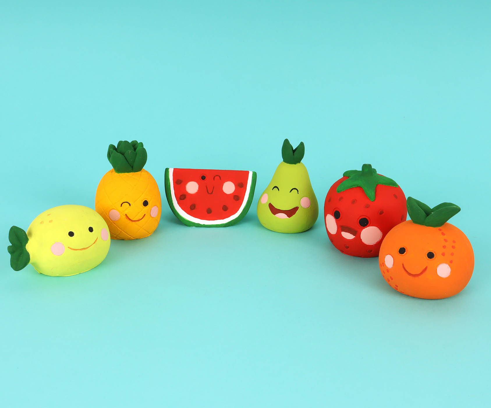 Mon Coffret D'artiste - Mes Fruits Kawaii À Peindre Mon Coffret D'artiste - Mes Fruits Kawaii À Peindre