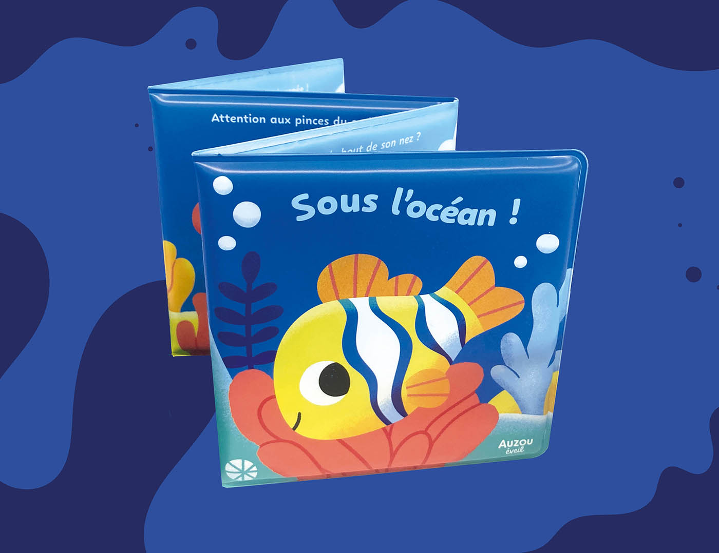 Mon Premier Livre De Bain - Mon Coffret De Bain Sensoriel - Pour Un Bain Apaisant !