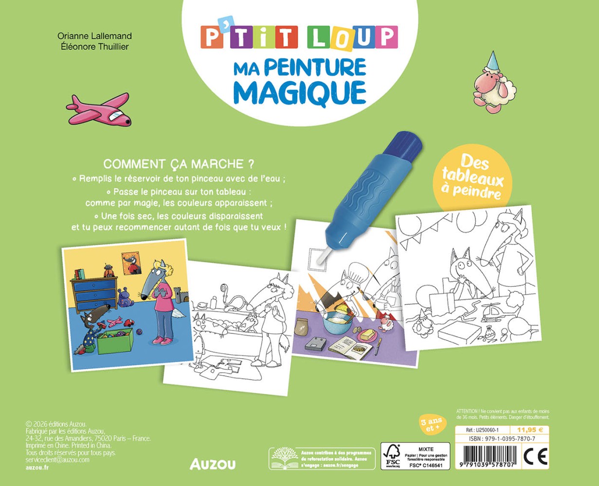 P'tit Loup - Ma Peinture Magique