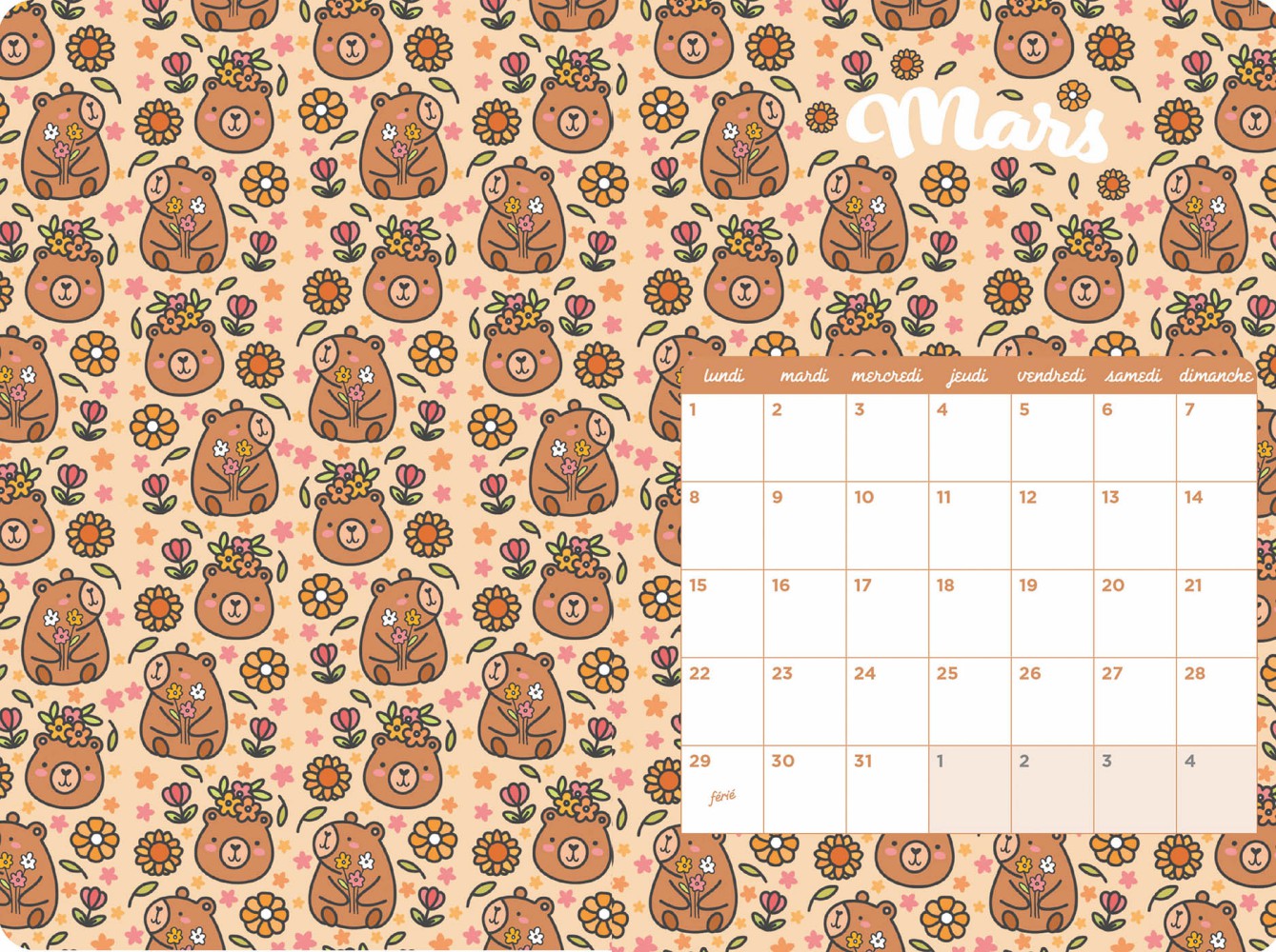 Mon Agenda Cosy 2026-2027