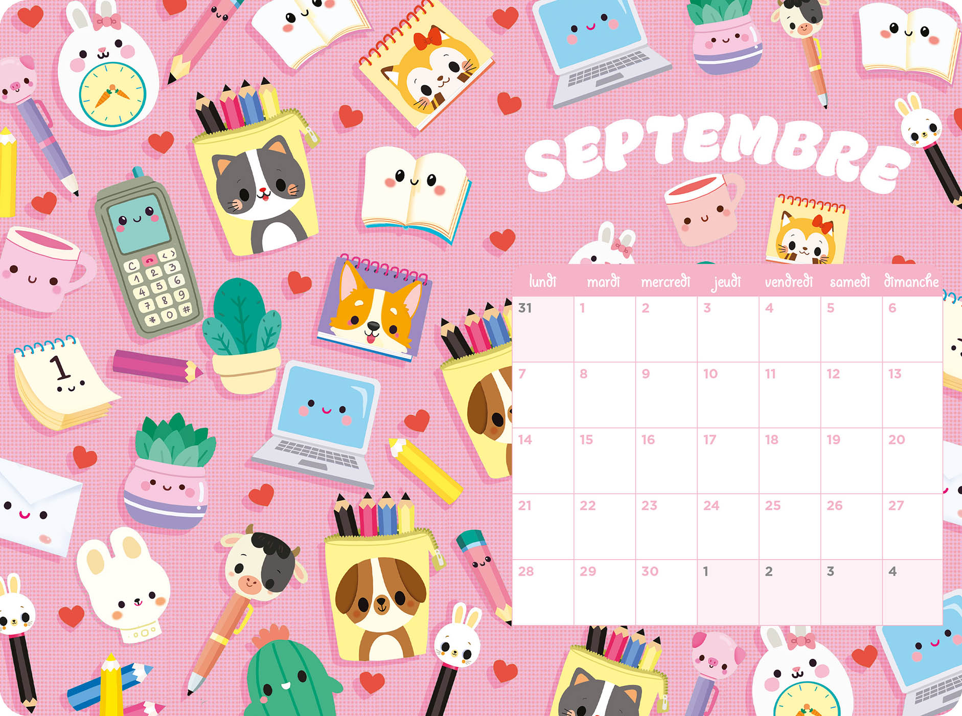 Mon Agenda Kawaii 2026-2027