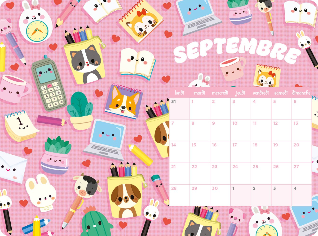 Mon Agenda Kawaii 2026-2027