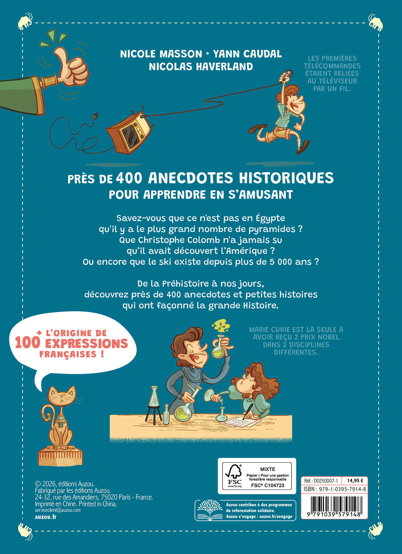 Le Grand Livre Des Anecdotes De L'histoire