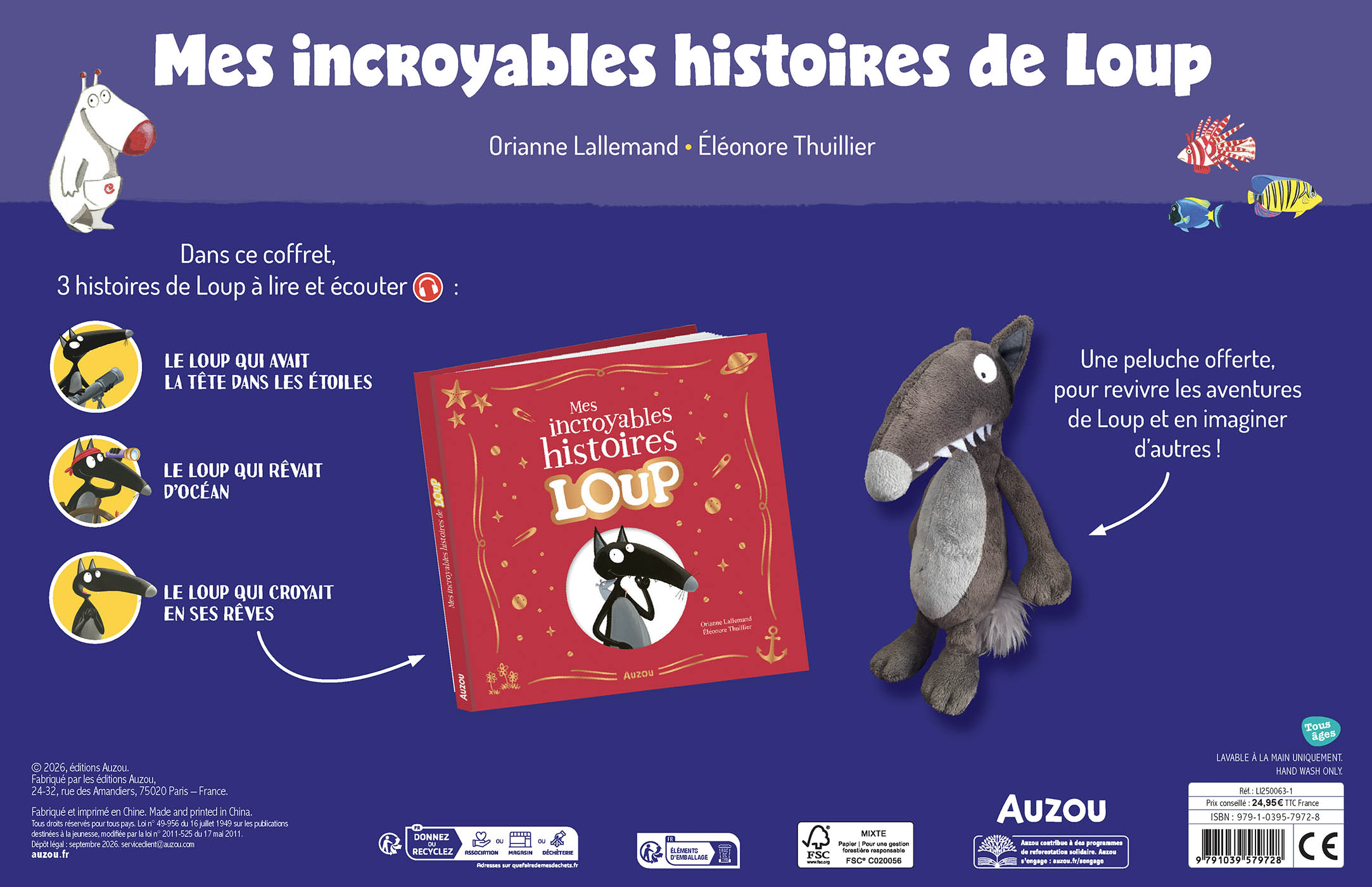 Coffret - Mes Incroyables Histoires De Loup