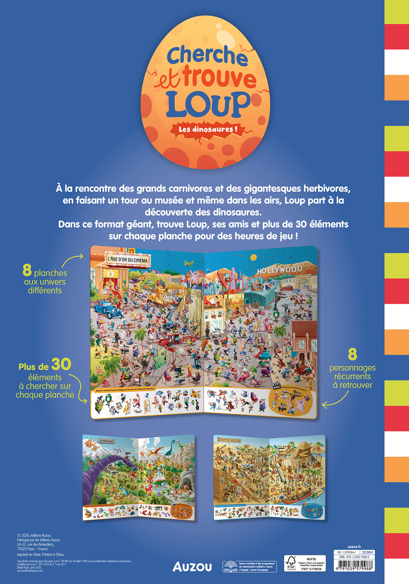 Cherche Et Trouve Géant - Loup - Les Dinosaures
