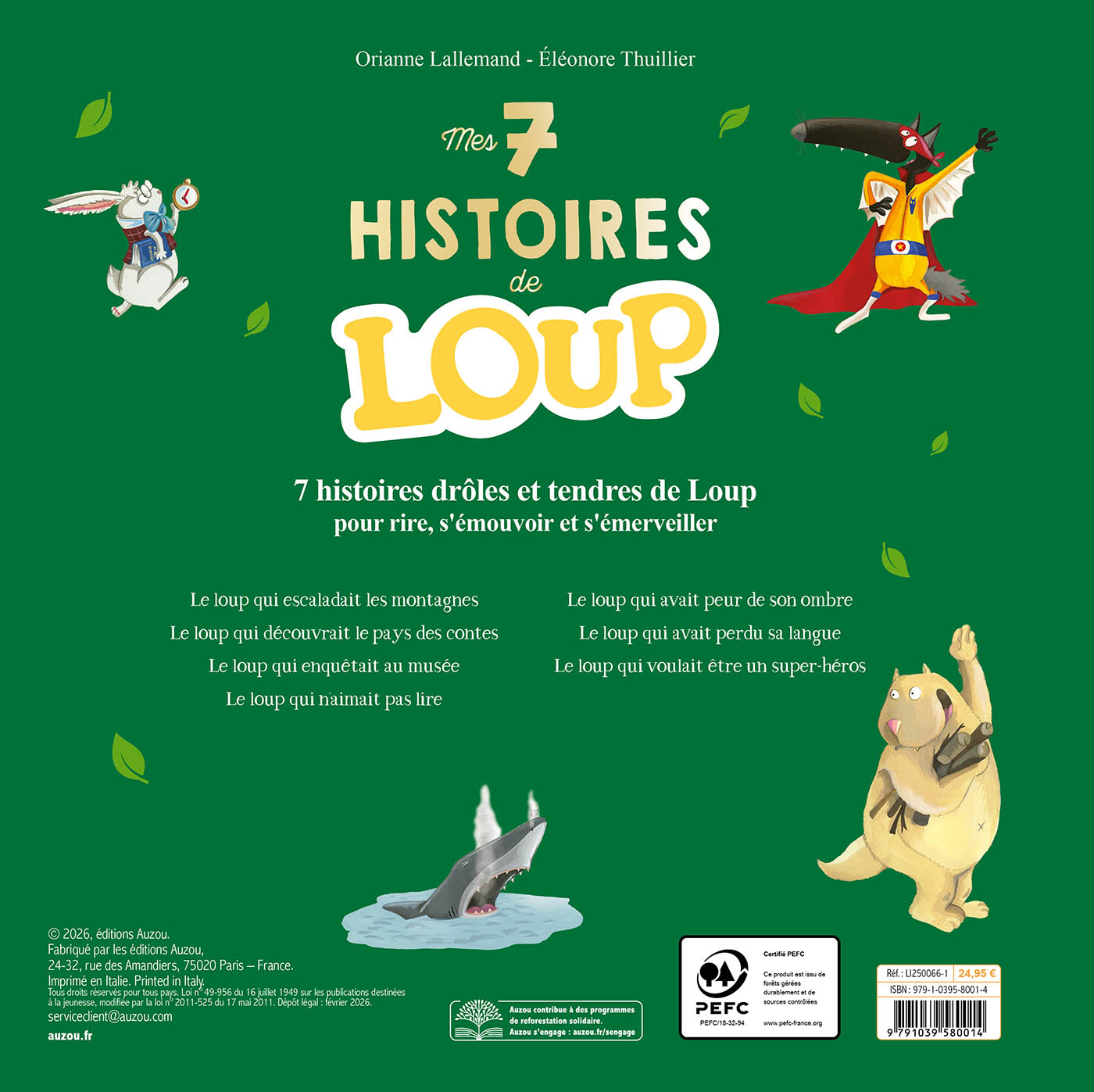Recueil - Mes 7 Histoires De Loup