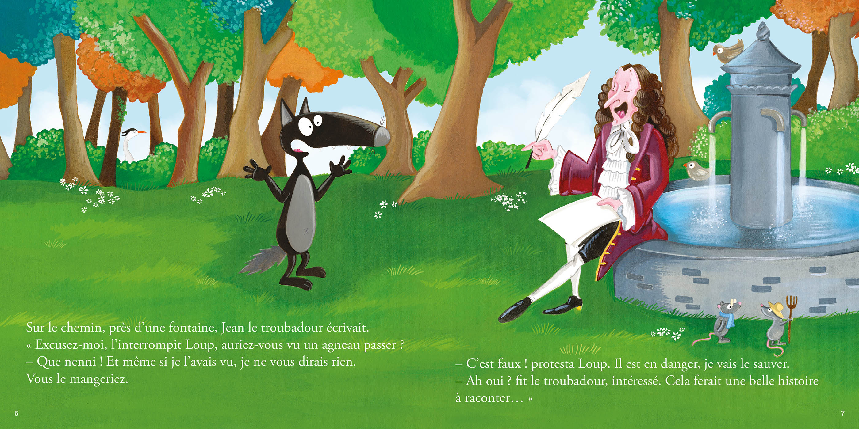 Le Loup Qui Sauvait Les Animaux