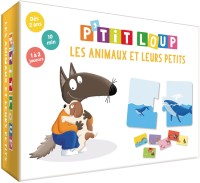 P'tit jeu - P'tit loup - Les animaux et leurs petits