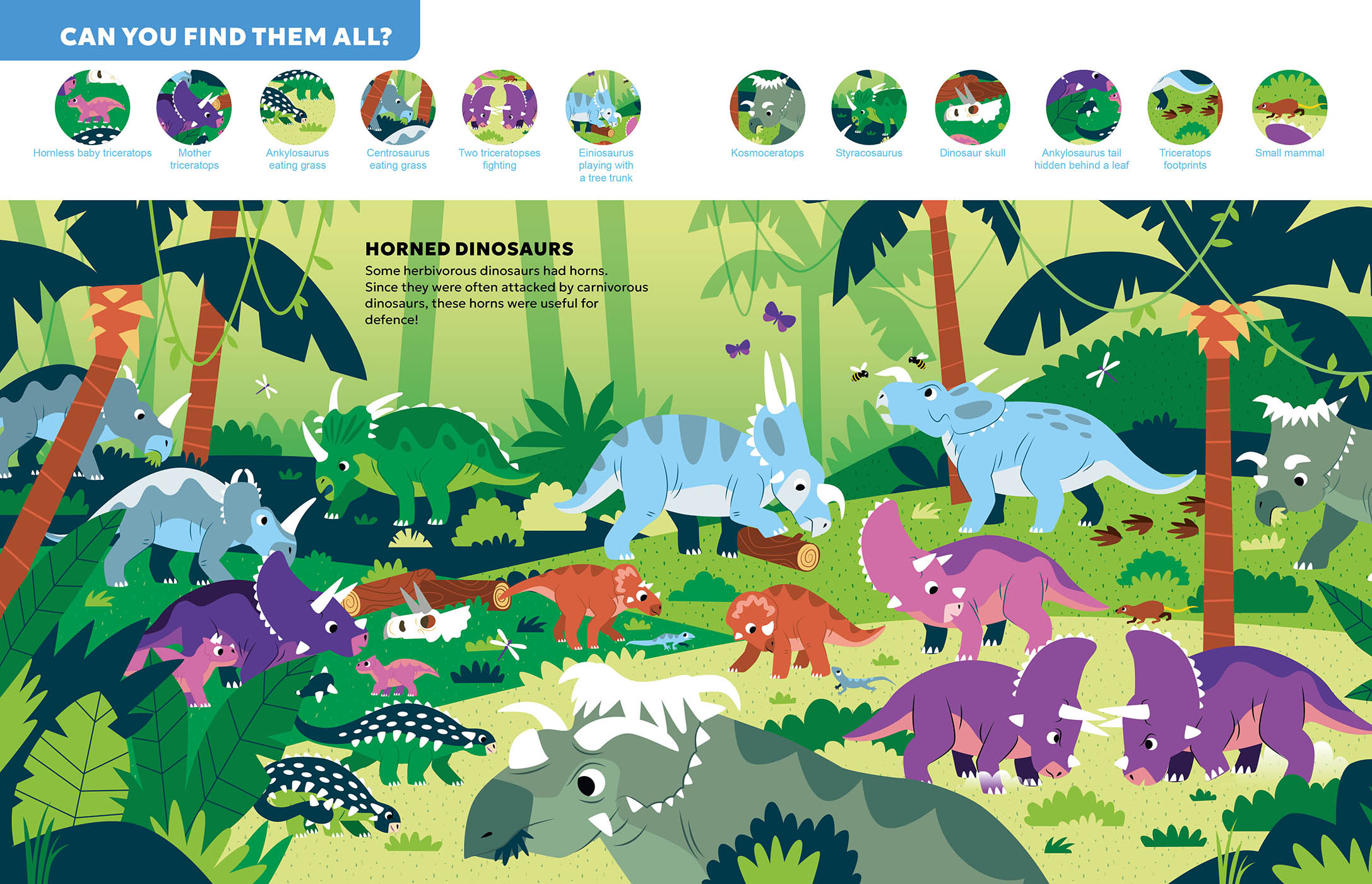 Book And Puzzle Seek-And-Find - Dinosaurs 4+