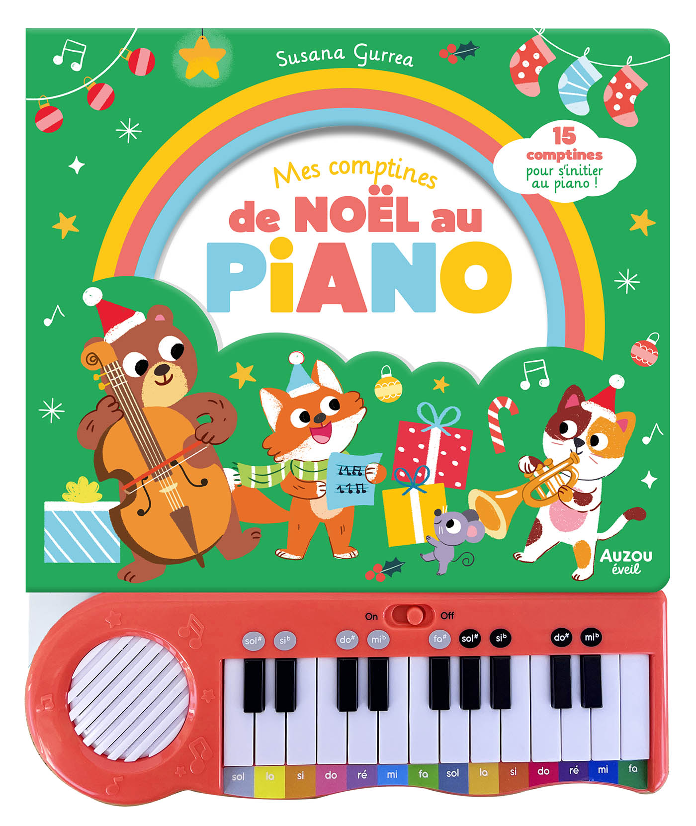Mon Livre Piano - Mes Comptines De Noël Au Piano