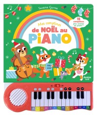 Mon livre piano - Mes comptines de noël au piano