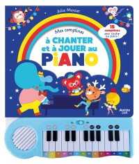Mon livre piano - Mes comptines à chanter et à jouer au piano